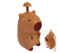 Kid Water Soaker Toy - Cute Capybara Shape Beach Toy for | Easy-Press Trigger with High-Velocity Stream & Leakproof Reservoir for Squirting, Splashing, Soaking and Playing