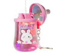 Kid Water Soaker Toy, Light-Up Pool Squirter, ABS Milk Bottle Shape Design, Easy to Grip, Colorful Spray, Fun Interaction, Perfect for Boys, Girls, Teens, Outdoor Play, 3.46x1.69 Inches