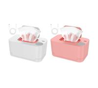 Kid Wipe Warmer Dispenser - Gentle Heating Wipe Box, Portable Diaper Tissue Warm Storage Case, Temperature Control Kid Hygiene Unit|for Nursery Living Room Bedroom Travel Comfort Care Routine