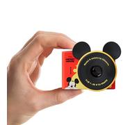 Kidamento - Mini cámara digital y videocámara de Mickey Mouse para niños, tarjeta de memoria de 32 GB, USB-C, correa ajustable hecha a mano, modelo A Mickey Mouse