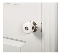 KidCo Fundas para pomos de puerta, 3 unidades, color blanco, a prueba de niños, cerraduras de puerta para niños, cerraduras de seguridad a prueba de bebés para puertas