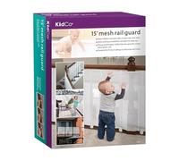 KidCo - Protector de riel de malla, color blanco