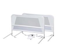 KidCo - Riel de malla para cama (2 unidades), color blanco