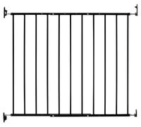 KidCo Safeway Hardware - Puerta para bebé montada - Negro