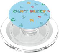 Kidcore Aesthetic Can't Sleep Alt Indie 80s 90s Retro PopSockets PopGrip para MagSafe