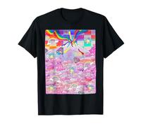 Kidcore Aesthetic Japanese MT Fuji Cherry Blossoms Fujiyama Camiseta