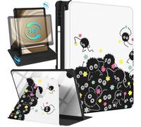 Kidcube Funda para Samsung Galaxy Tab A9 Plus de 11 Pulgadas para Mujeres y niñas, Bonita Funda Tipo Libro con Soporte Giratorio de Dibujos Animados para Adolescentes para Tab A9 Plus
