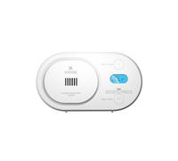 Kidde Detector de monóxido de Carbono, batería AA, Pantalla retroiluminada Digital, portátil para Viajes o en casa, Indicadores de Estado LED, Alarma de 85 dB, 5ª edición, COBD