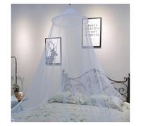 KiddiBubzi Bed Canopy Mesh Net Large Dome Hanging Bed Canopy Bed Net Tent Protection Home For Bed Canopy(Sky Blue)