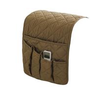 KiddiBubzi Bolsa Impermeable for reposabrazos de sofá, Organizador for Colgar Libros con Control Remoto(Khaki)