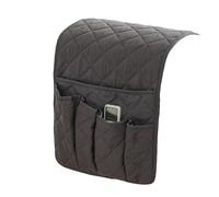 KiddiBubzi Bolsa Impermeable for reposabrazos de sofá, Organizador for Colgar Libros con Control Remoto(Grey)