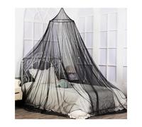 KiddiBubzi Dome Useful Stars Princess Canopy Fluorescent Bedcover Curtain Breathable Dome Bed Canopy(Black,M)