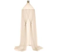 KiddiBubzi Kid Bed Canopy Bedcover Curtain Bedding Round Dome Tent Cotton(Khaki)