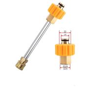 KiddiBubzi Lanza rociadora for Lavadora a presión | Boquilla de extensión for automóvil con conector de 1/4"(Color 10)