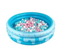 Kiddie Pool - Non Slip Blowing Tub, Inflatable Swimming Pool For 6-12 Monthss and 2-4 Years For Backyard Camping Travel Parks and Others