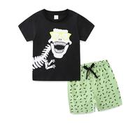 KIDDLETOWN Conjunto Deportivo Niño Camiseta Manga Corta y Pantalón Corto Conjunto Niño Verano Set Con Camiseta Chándal Ideales Para Primavera Y Verano, Ropa Niños Y Jóvenes 1 hasta 7 años