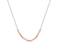Kiddo Sky Collar Personalizado con Código Morse para Mujer, Joyería con Mensaje Oculto en Código Morse, Regalo para el Día de la Madre y Cumpleaños (Oro rosa)
