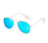 Kiddus Gafas de Sol Estilo Aviador para niña, chica, niño, chico a partir de 10 años. Protección 100% contra rayos ultravioleta UV400. Polarizadas.