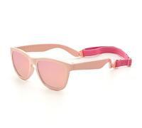 Kiddus Gafas de Sol Polarizadas Niño Niña 2-4 Años, UV400 CAT3 100% Protección UVA UVB, Montura Muy Flexible, Diseños Infantiles Con Banda Ajustable, Ligeras y Sin BPA