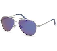Kiddus Gafas de Sol Polarizadas Niño Niña 9 10 11 12 Años, UV400 CAT3, Protección Solar Infantil, Montura Metálica Resistente, CE ISO REACH