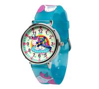 Kiddus Reloj Educativo Analógico para niño, niña. Aprende la Hora con Nuestro Fácil Sistema Time Teacher. Ejercicios incluídos. Mecanismo de Cuarzo