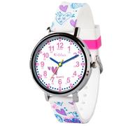 Kiddus Reloj Educativo Infantil para Niño y Niña a Partir de 5 Años, Reloj Analógico para Aprender la Hora, Mecanismo Japonés