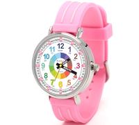 Kiddus Reloj Educativo Infantil para Niño y Niña a Partir de 5 Años, Reloj Analógico para Aprender la Hora, Mecanismo Japonés