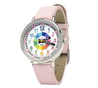 Kiddus Reloj Educativo Infantil para Niño y Niña a Partir de 5 Años, Reloj Analógico para Aprender la Hora, Mecanismo Japonés