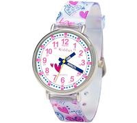 Kiddus Reloj Educativo Infantil para Niño y Niña a Partir de 5 Años, Reloj Analógico para Aprender la Hora, Mecanismo Japonés