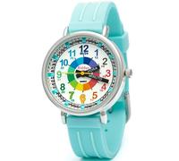 Kiddus Reloj Educativo Infantil para Niño y Niña a Partir de 5 Años, Reloj Analógico para Aprender la Hora, Mecanismo Japonés