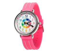 Kiddus Reloj Educativo Infantil para Niño y Niña a Partir de 5 Años, Sumergible 5ATM, Reloj Analógico para Aprender la Hora, Mecanismo Japonés