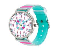 Kiddus Reloj Educativo Infantil para Niño y Niña a Partir de 5 Años, Sumergible 5ATM, Reloj Analógico para Aprender la Hora, Mecanismo Japonés