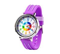 Kiddus Reloj Educativo para Niño, Niña, Reloj Infantil a Partir de 5 Años. con Sistema Time Teacher, Aprende la Hora con los Ejercicios Incluidos.