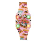 Kiddus Reloj LED Digital para niña o niño. Pulsera de Silicona Suave. Batería Japonesa reemplazable. Fácil de Leer y Aprender Las Horas. Luces parpadeantes. KI10219