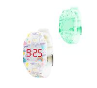 Kiddus Reloj LED Digital para niña o niño. Pulsera de Silicona Suave. Batería Japonesa reemplazable. Fácil de Leer y Aprender Las Horas. Efecto Fluorescente. KI10236 Dream