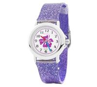 Kiddus Reloj para niña con Purpurina, Incluye Ejercicios para Aprender la Hora, Reloj Infantil Analógico Fácil de Leer, 3ATM, a Partir de 4 años