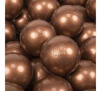 KiddyMoon 100 ∅ 7Cm Bolas Colores De Plástico para Piscina para Niños, Cobre