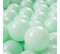KiddyMoon 100 ∅ 7Cm Bolas Colores De Plástico para Piscina para Niños, Menta