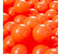 KiddyMoon 100 Bolas/6Cm Bolas Colores De Plástico para Piscina para Niños, Naranja