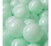 KiddyMoon 1200/6Cm ∅ 6Cm Bolas Colores De Plástico para Piscina para Niños, Menta