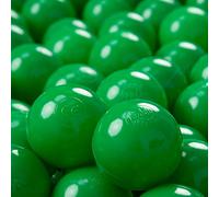 KiddyMoon 300 ∅ 7Cm Bolas Colores De Plástico para Piscina para Niños, Verde