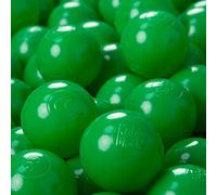 KiddyMoon 300 Bolas/6Cm Bolas Colores De Plástico para Piscina para Niños, Verde