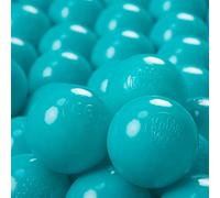 KiddyMoon 500 Bolas/6Cm Bolas Colores De Plástico para Piscina para Niños, Turquesa