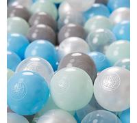 KiddyMoon Bolas Colores para Piscina Plástico ∅ 6Cm Niños Infantil Fabricado UE