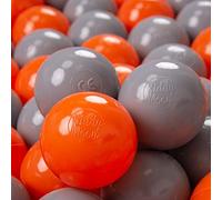 KiddyMoon Bolas Colores para Piscina Plástico Niños Infantil ∅ 7Cm Fabricado UE