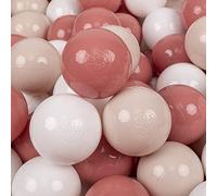 KiddyMoon Bolas Colores Pastel Color Only para Piscina Plástico Niños Infantil ∅ 7Cm Fabricado UE Sólo Color Pastel
