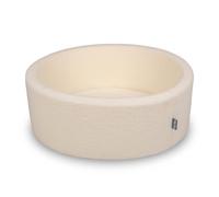 KiddyMoon Piscina De Bolas para Bebé con Funda De Peluche Teddy, Bolas Grandes De 7 Cm para Una Piscina Más Llena, Desde 8 Meses