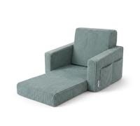 KiddyMoon Sillón Infantil Plegable de Espuma 2 en 1 Sofa para Niños y Niñas