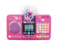 Kidi DJ Mix - Set de DJ infantil con almohadilla de luz de sonido, color rosa