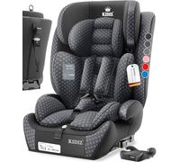 KIDIZ® Asiento infantil para coche con Isofix i-Size R129 de 100 - 150 cm hasta 12 años, grupo 1/2/3, asiento infantil que crece, arnés de 5 puntos, reposacabezas regulable en altura, asiento elevador
